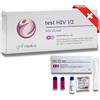 gef + medica Gef Medica® Test HIV‑1/2 Rapido a Casa - 1 Autotest IgG/IgM 10 min | Rileva Anticorpi, Uso Riservato, Made in Swiss - CE