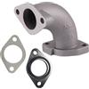 WOOSTAR 25mm Tubo Collettore di Aspirazione Sostituzione per XR50 CRF70 KLX BBR Lifan YX Apollo 110cc 125cc 140cc 150cc 160cc Motore Taotao Kazuma ATV Pit Dirt Bike