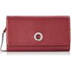 Mandarina Duck MD 20 LUX P10ZLP66, Portafoglio Donna, Rosso (Shiny Sunset), 21x11x2.5 (L x H x W)