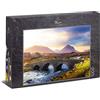 Ulmer Puzzleschmiede - Puzzle Ponte Sligachan - Il vecchio ponte sul fiume Sligachan - le Highlands scozzesi