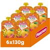 Plasmon I Fruttini - Mela, Fragola e Lampone 130g (6 pezzi)