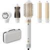 webeauty [5 in 1] Spazzola Asciugacapelli & Air Styler, [110000 RPM] Asciugacapelli ad alta velocità Asciugatura rapida, Spazzola modellante ad aria per capelli ricci, volumizzante, lisciante, con cura ionica