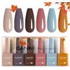 CANNI Smalto Semipermanente per Unghie 6 Colori Gel Nail Polish Soak Off UV LED per la manicure e la progettazione delle unghie 9ml C2304