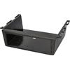 Audioproject A269 - Alloggiamento per autoradio da incasso, 1 DIN universale, per auto, camion, barca, camper, colore nero