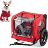 SogesHome Rimorchio per cani Rimorchio per cani per viaggi e trasporti Rimorchio per cani XXL Rimorchio e carrello per biciclette Accessori per animali domestici Passeggino per animali in 600D Oxford