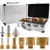 SHDIATOOL Punte Diamantate M14 Filettatura 6/6/20/35/50/68/20MM - 50mm Smusso Diamantato - Adattatore Gambo Triangolare per Gres Porcellanato, Marmo, Granito, Ceramico