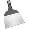 Atsmoce 24cm Pala per Pulizia Giardino Multifunzionale, Zappa da Giardino, Pala per Diserbo del Giardino, per diserbo, rivoltamento del terreno, concimazione e spalatura della neve (1 Pc)