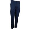 N+1 Pantaloni Cargo Uomo con Tasche Laterali Tasconi Cotone Slim Fit Skinny Blu (46 - Blu)