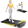 Toputure Tapis Roulant Elettrico con Inclinazione, 1-10 km/h Tapis Roulant Salvaspazio con Pendenza, 2 in 1 Walking Pad, App e Telecomando, Display a LED, Nessuna installazione, Garanzia e Assistenza