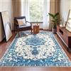 Tinyboy-hbq Tappeto Salotto Pelo Corto Moderno Morbido Tappeto Camera da Letto Soggiorno Antiscivolo Grande Tappeti Salotto (Blu,160 x 200cm)