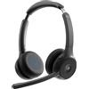 Cisco Cuffia con microfono Cisco HS-WL-722-BUNA-C cuffia e auricolare Wireless A Padiglione Ufficio Bluetooth Nero (Cisco Headset 722 - on-ear wireless carbon black Webex Certified) [HS-WL-722-BUNA-C]