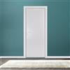 Leroy Merlin Porta battente Bach bianco L 80 x H 200 cm reversibile