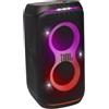 JBL Partybox Club 120 Speaker Wireless Bluetooth Portatile con Effetti di Luce, Cassa Altoparlante Impermeabile IPX4, 2 Ingressi per Microfono e Chitarra, USB, fino a 12 h di Autonomia, Nero