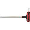 KS Tools 151.8139 Chiave Maschio Esagonale Piegata a Testa Sferica a T Ergotorqueplus, 12 mm