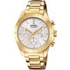 Festina Orologio Cronografo Quarzo Donna con Cinturino in Acciaio Inox F20400/1