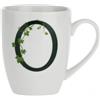 La porcellana bianca Atupertu Mug con lettera O di La Porcellana Bianca