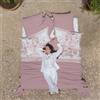 Ferò Polinesia Completo letto matrimoniale in mussola fantasia