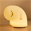 VTIGER Luce notturna bambini, Lampada Notturna anatra per bambini, luce touch LED ricaricabile, con timer, luce notturna in silicone con 3 modalità di illuminazione, regalo per bambini e ragazze