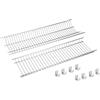 Sauvic Set scolapiatti in acciaio inox. 55 cm