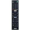 TALENTEC home | Telecomando RMT-TX201P Compatibile con Sony Bravia serie KDL | Telecomando Senza Programmazione | Materiale ABS | 20x5x2 cm | Nero