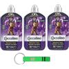 Beni Culinari 3x Coccolino Ammorbidente Concentrato Orchidea Viola e Mirtilli, Intense Care con Tecnologia Pro-Fibre, Formato XXL Fino a 76 Lavaggi, 1750ml + Portachiavi Beni Culinari in Omaggio
