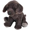 Wild Republic Pocketkins Eco Labrador Cioccolato, Animale di Peluche, 12 cm, Giocattolo di Peluche, Realizzato con Materiali Riciclati, Ecologico