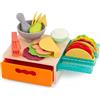 B. toys - Mini Chef - Playset Taco Piccolo - Set da gioco Taco - Tacos giocattolo e accessori per la cucina - Set per giochi di ruolo - Giocattolo alimentare per bambini - 3 anni +