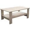 MAURY'S IL NUMERO UNO DEL RISPARMIO TAVOLINO MATCH DA SALOTTO 100 X 55 X H41 CM (Pino chiaro)