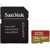 SanDisk Extreme 64 GB microSDXC Memory Card for Action Cameras and Drones with A2 App Performance up to 160 MB/s, Class 10, U3, V30