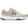 Under Armour UA Edge Lthr, Scarpa da Allenamento Uomo, White Quartz/Stone/White, 45 EU