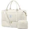 LOVEVOOK Borsa da Viaggio Donna Borsone Palestra Donna Bagaglio a Mano Easyjet Cabin Bag Weekend Travel Duffel Gym Bag con Organizer Valigia Grande Borsa Parto Ospedale Mamma Nascita per Aereo Sauna