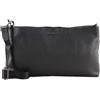 Mandarina Duck Mellow Leather P10fzt77, Borsa A Spalla Donna, (Nero), 31x18x6 L x H W
