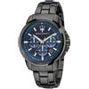 Maserati Orologio MASERATI uomo Successo cronografo brunito / blu R8873621005