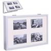 Dream Hogar Coperchio per contatore della luce Copre quadri elettrici multifoto Bianco plastica (48x32x7cm)
