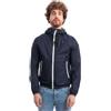 Blauer Giubbotto blu notte da uomo con patch logo XXL