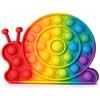 RANZAH Giocattolo Ranzah Fidget |Giocattolo antistress Push Pop| Giocattolo a fungo sensoriale a bolle per bambini e adulti| Giocattoli di (Lumaca)