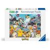 Ravensburger Puzzle Pokemon 1500 Pezzi - Puzzle Adulti +14 anni, 80 x 60 cm, Puzzle per Adulti Pokemon, Collezione Pokémon Classici, Idee Regalo