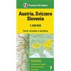 Touring Club Italiano Austria, Svizzera, Slovenia 1:800.000. Carta stradale e turistica