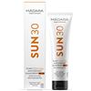 MÁDARA Organic Skincare | Crema solare antiossidante per il corpo con cellule staminali vegetali SPF30-100 ml, protezione ad ampio spettro UVA/UVB, con cellule staminali di scorfano nordico