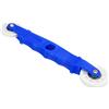 PATIKIL LED Striscia Canale Utensile Rullo, Ruote Scanalatura U con Maniglia Plastica Strumento Installazione Rapida per 5-8mm Ampio Striscia LED