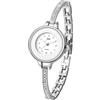 Avaner Orologio da polso da donna, ultra sottile con strass, orologio analogico al quarzo, elegante, G-argento.