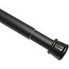 GARDINIA asta di tensione, asta in metallo, estensibile, asta per tende senza trapano e viti, Ø 23/26 mm, lunghezza 60-100 cm, nero opaco
