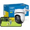 Tapo TP-Link Tapo C520WS 2K QHD 4MP Outdoor Pan/Tilt Security Smart Wi-Fi Camera, IP66 Weatherproof, AI Detection,360° Visual Cover