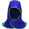 RIVERWELD Cappuccio per Saldatura Tessuto ignifugo per Saldatori Casco per Saldatura Match Colore Blu Attrezzatura per la Sicurezza sul Lavoro Protezione della Testa degli Ingranaggi