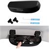 Coleya Custodie Occhiali Compatibile con Toyota Yaris Cross 2020-2024, Porta Occhiali per Auto, Supporti per Occhiali da Sole, Scatola Occhiali da Toyota Yaris Cross Accessori (Nero)
