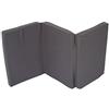 Nattou Materasso spesso pieghevole per lettino da viaggio, spessore 5 cm, con custodia per il trasporto, 120 x 60 x 5 cm, grigio