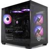 CyberpowerPC Luxe PC Gaming - Intel Core i9-12900KF, Nvidia RTX 4080 Super 16GB, 32GB RAM, 1TB NVMe SSD, 750W 80+ PSU, Wi-Fi, RGB Raffreddatore per CPU a liquido, Windows 11, Ark RGB