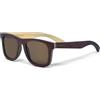GOWOOD Occhiali da sole classico in legno acero uomo e donna | Occhiali premium polarizzati | Lenti scure marrano UV400 | Occhiali da sole con protezione UV