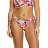 SANS COMPLEXE Island Dream Costume da Bagno, Mutandine a Vita Bassa, Florale Noir, 42-44 Donna
