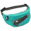 Les Déglingos Borsa Banana Lupo X i Déglingos, Bag Unisex-Adulto, Verde, Enfant